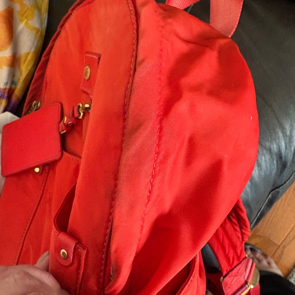 Red Women's Backpack - Picture 5 of 9